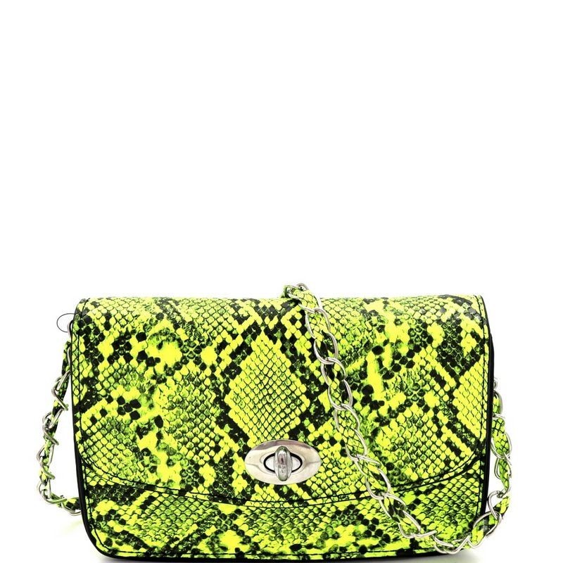 lipsy snake print cross body bag